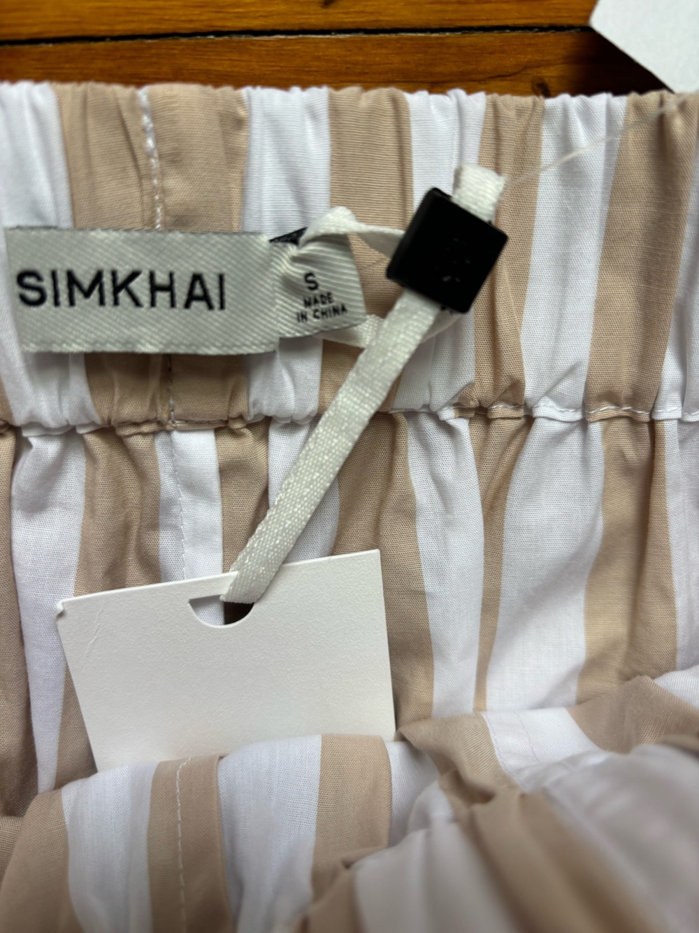Simkhai NWT 100% Arden pull on cotton pants - Picture 2 of 6